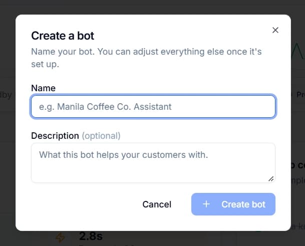 Create First Bot
